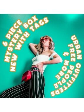 6 Piece New With Tags Mystery Box Billabong Urban Outfitters J Crew Madewell NWT